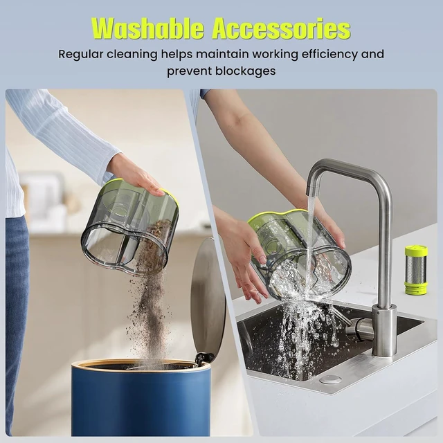 Alt view image 7 of 7 - Mattress Vacuum Cleaner UV for Pet Hair,16kPa Power Suction UV Bed Vacuum Cleaner,140°F Heated Function,Ultrasonic High Tapping,HEPA Filter,Bed Vacuum for Sofa, Couch, Crib(Corded,4.5Amp)
