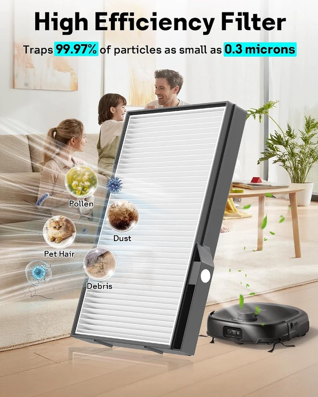 Alt view image 3 of 7 - Leemone 12 Pack Replacement Parts Kit for eufy E25 / E28 Omni Robot Vacuum