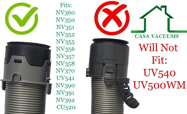 Alt view image 3 of 5 - Upgraded NV360 Hose Handle for Shark Navigator Rotator Lift Away Vacuum Cleaner NV350 NV351 NV352 NV355 NV356 NV357 NV358 NV370 NV380C NV390 NV391 NV392 UV541 CU520 207FFJ360 113FFJ (Blue)