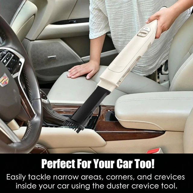 Alt view image 6 of 7 - Handheld Vacuum Cordless, Lightweight 1.4lb with Powerful Suction, Charging Dock, Single Touch Empty and Detachable Dust Cup, Portable Mini Car Vac for Home Office and Pet Hair