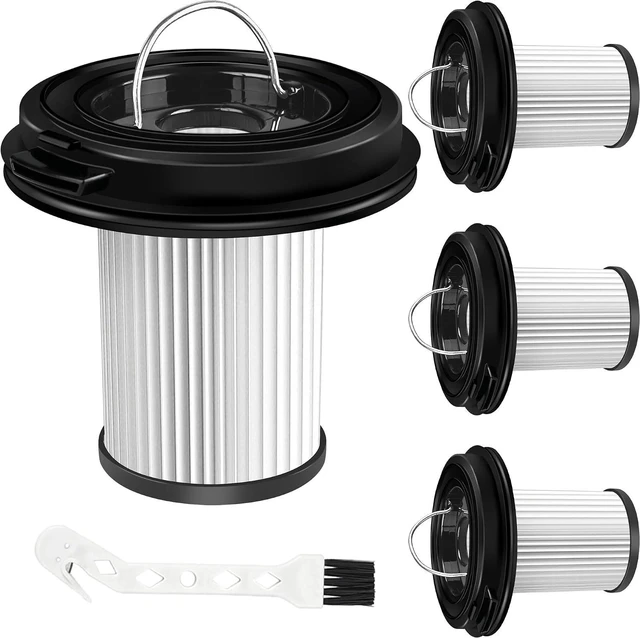 Main image of 4 Pack Vacuum Filter for Bissell CleanView XR Pet 300W/CleanView XR 200W Cordless Vacuum Filter Replacement 3789 3789U 3789X 3797 3797V 3797W Replace 1638010 with 1 Little Brush by APPLIANCEMATES