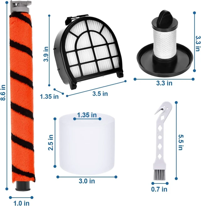 Alt view image 3 of 6 - Filter for Shark LZ602 LZ601 LZ600 LZ602C QU602 QU603 APEX DuoClean Vacuum