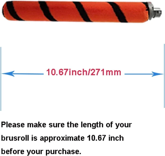 Alt view image 2 of 6 - Hepa & Foam Filter Brushroll Replacement Kit for Shark Rotator Pro Lift-away Vacuum Cleaner ZU780 ZU782 ZU782NP ZU785, Replaces Part # Xff500 Xhf500