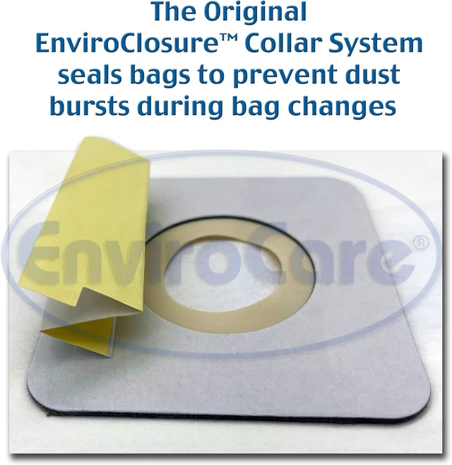 Alt view image 2 of 4 - EnviroCare Replacement Anti-Allergen Vacuum Bags for Kenmore 50688 and 50690 Type U, L, and O, Panasonic Type U-2, U-10 Uprights 15 Pack