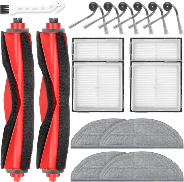 Main image of 17 Pack Replacement Kit for Roborock Q10 S5/Q10 S5+/Q10 X5/Q10 X5+ Vacuum