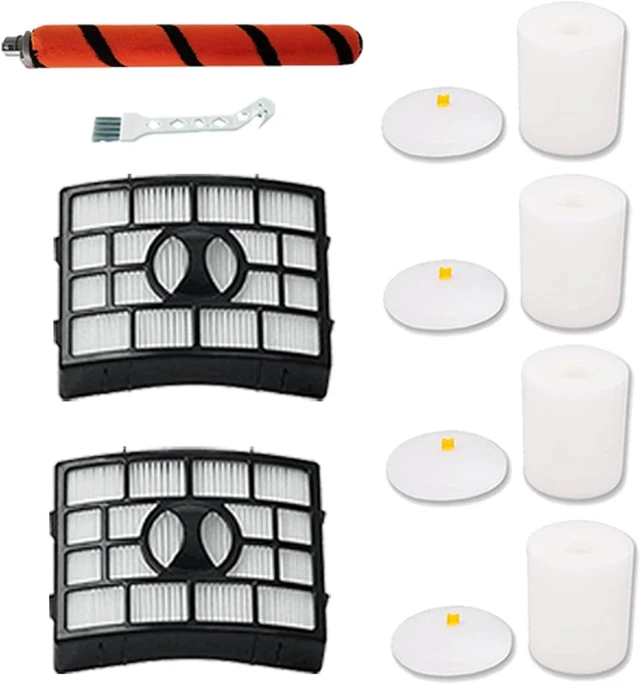 Main image of Replacement Brush Roll Filters Compatible with Shark Apex DuoClean AZ1000 AZ1002 AZ1003BRN AX950 AX951 AX952 NV830 NV831 NV835 ZU881 ZU885 Vacuum,Part # 1173FT950,XFF650 and XHF650