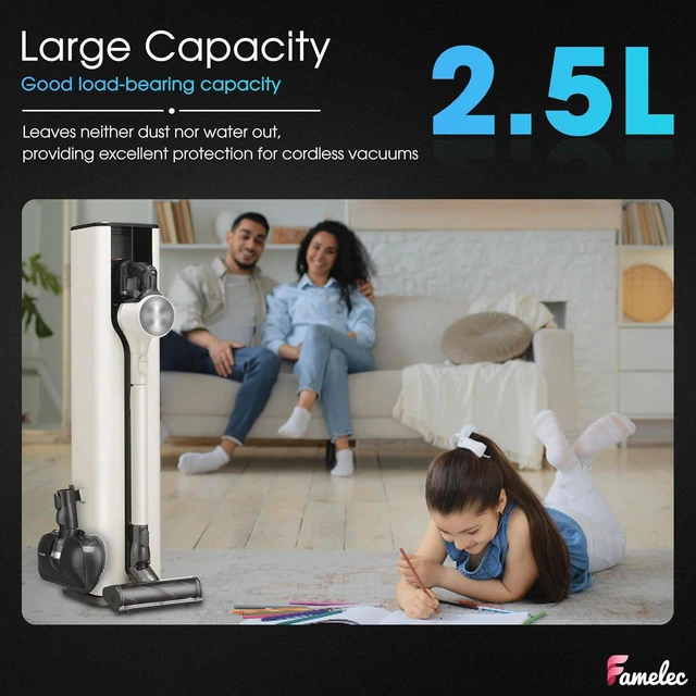 Alt view image 6 of 7 - 10 Pack for LG Vacuum Bags, Compatible with LG CordZero All in One Tower Vacuum A939KBGS A938KBGS A937KGMS, High-Efficiency Replacement Vacuum Cleaner Bags