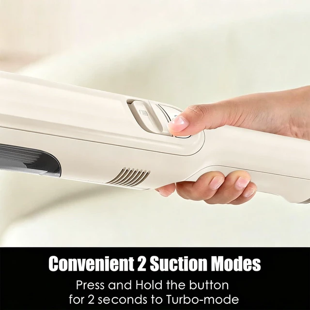 Alt view image 5 of 7 - Handheld Vacuum Cordless, Lightweight 1.4lb with Powerful Suction, Charging Dock, Single Touch Empty and Detachable Dust Cup, Portable Mini Car Vac for Home Office and Pet Hair