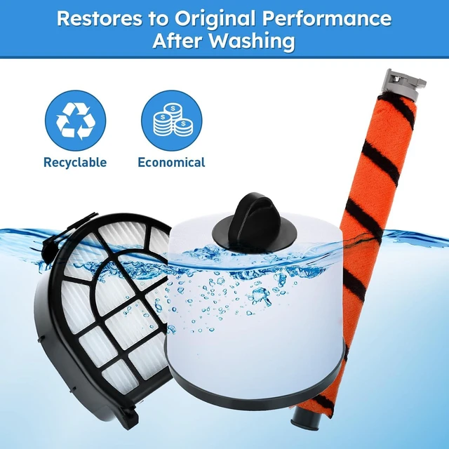 Alt view image 6 of 6 - Filter for Shark LZ602 LZ601 LZ600 LZ602C QU602 QU603 APEX DuoClean Vacuum