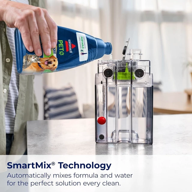 Alt view image 2 of 7 - BISSELL Little Green Max Pet SmartMix Carpet Cleaner, 38572