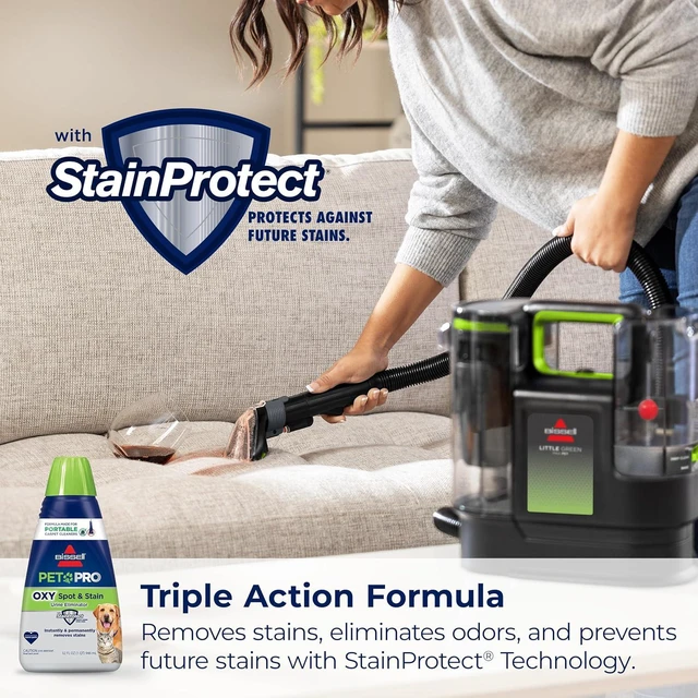 Alt view image 6 of 7 - BISSELL Little Green Max Pet SmartMix Carpet Cleaner, 38572