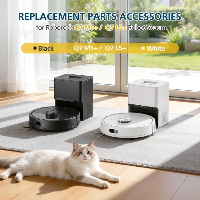 Alt view image 2 of 7 - Q7 M5+ Accessories for Roborock Q7 M5/ Q7 L5+/ Q7 L5 Robot Vacuum