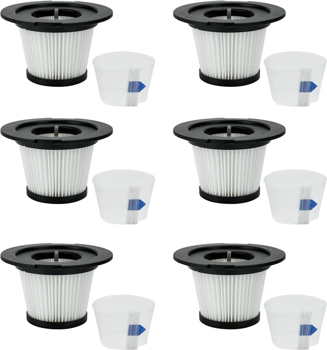 Main image of BBT BAMBOOST Replacement Parts Fit for INSE N6S, N6, MOOSOO K17 cordless vacuum cleaner (6 Pack)