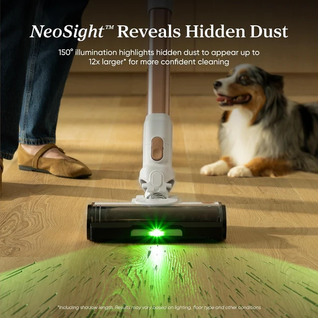 Alt view image 2 of 7 - Levoit VortexIQ® Cordless Vacuum Cleaner for Pet Hair, 50-Min Runtime