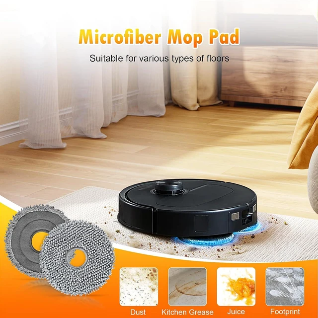 Alt view image 5 of 7 - 22 Pack Replacement Parts for Roborock Qrevo S/Pro/Plus/MaxV Robot Vacuum