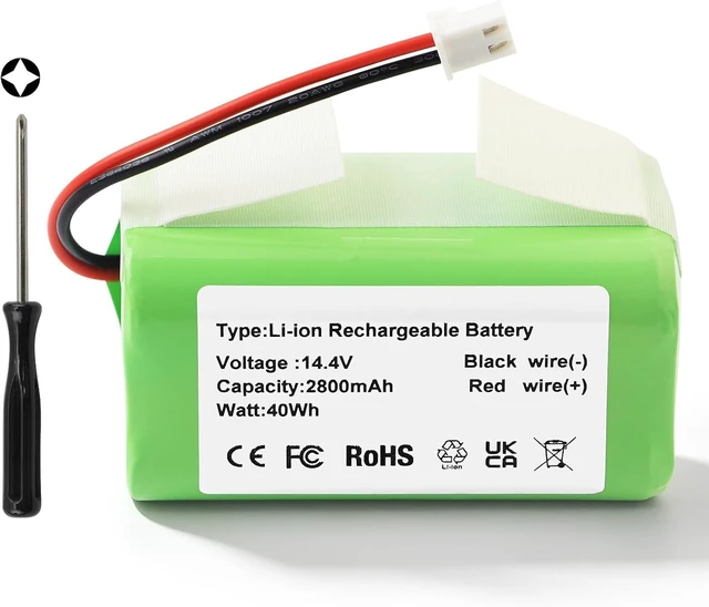 Main image of MULS 14.4V RVBAT850 Battery for Shark ION/IQ/AI R1000C, RV1100S1US, RV850