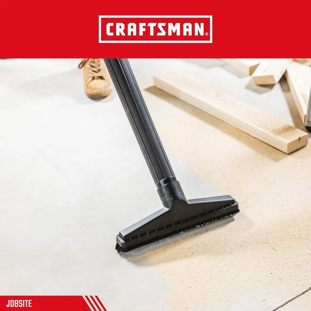 Alt view image 4 of 7 - CRAFTSMAN CMXZVBE38633 2-1/2 in. Floor Brush Wet Dry Shop Vacuum Attachment