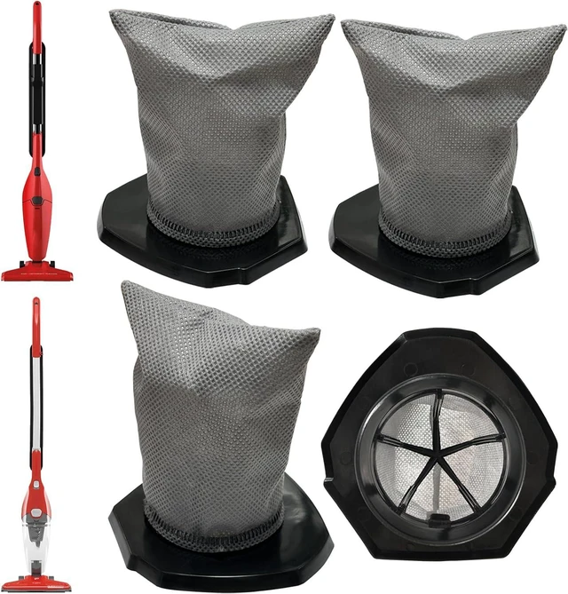 Main image of 4 Pack F113 HEPA Filter Replacement for Dirt Devil Simplistik Plus 3-in-1 Corded Stick Vacuum SD20000RED & Simplistik 1.2 Amp Stick Vacuum SD22010, Compare to Part# AD40113