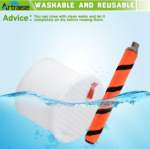 Alt view image 5 of 7 - Artriase AX950 Filter Replacement Brush Roller for Shark APEX Duo Clean