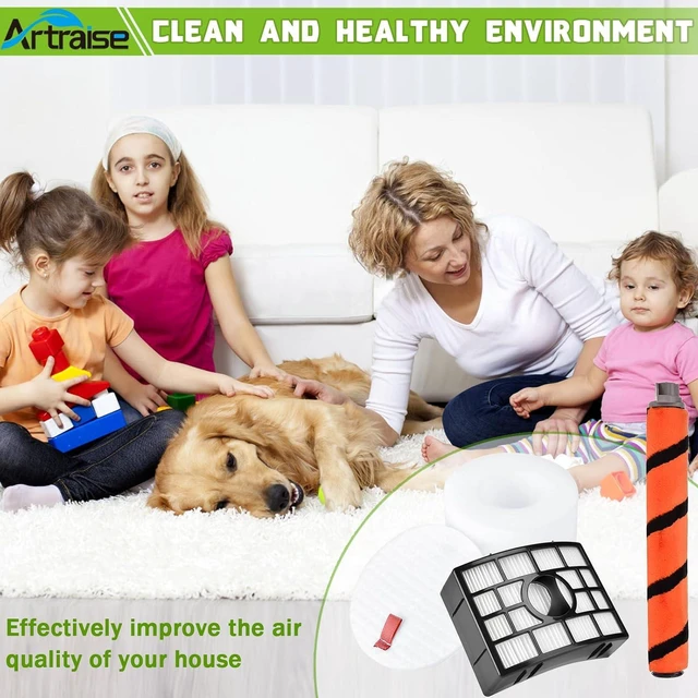Alt view image 7 of 7 - Artriase AX950 Filter Replacement Brush Roller for Shark APEX Duo Clean