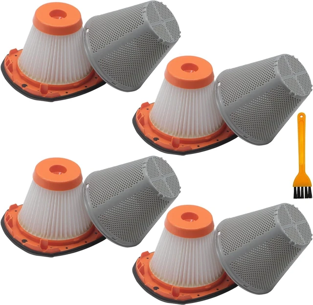 Main image of 4 Pack HEPA Filters Compatible with BLACK+DECKER 20V MAX POWERCONNECT Handheld Vacuum Models BCHV001C1, BCHV001B, Fits CRAFTSMAN V20 Cordless Hand Vac CMCVH001B, Compare to Part# N900287