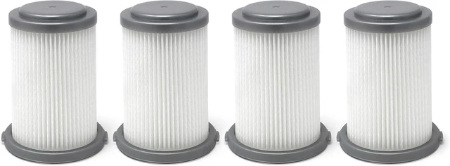 Alt view image 2 of 5 - Fette Filter - 4 Pack CUAHF10 Vacuum Filters Compatible with Black + Decker POWERSERIES PRO 2in1 Cordless Vacuums HCUA525 Series. Compare to Part # CUAHF10