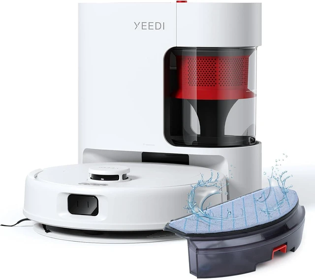 Main image of Yeedi by ECOVACS C14 PRO Plus Robot Vacuum and Mop, Bagless Station