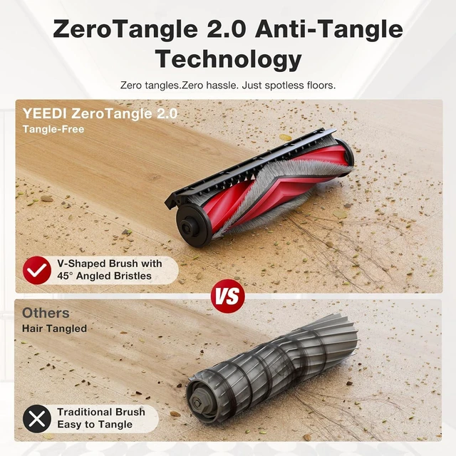 Alt view image 3 of 7 - Yeedi by ECOVACS C14 PRO Plus Robot Vacuum and Mop, Bagless Station