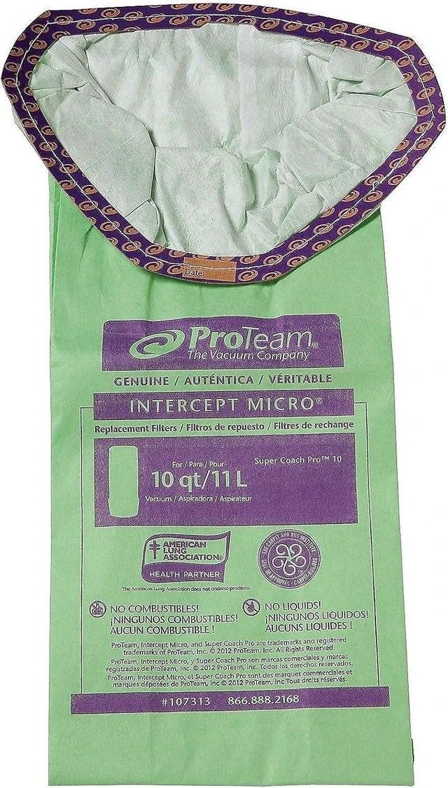 Main image of ProTeam Intercept Filters, Green/Purple, 10/pack