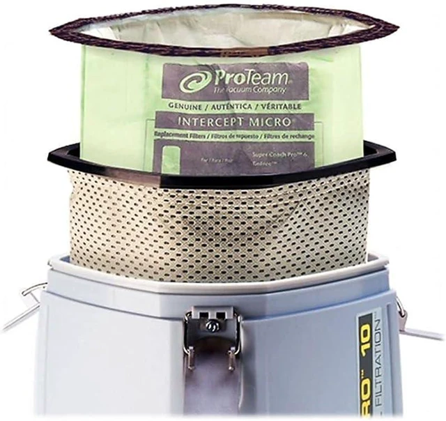 Alt view image 3 of 3 - ProTeam Intercept Filters, Green/Purple, 10/pack