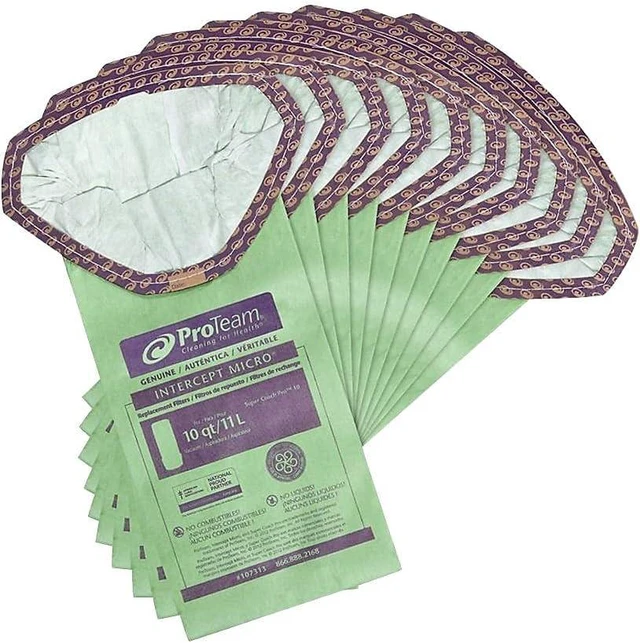 Alt view image 2 of 3 - ProTeam Intercept Filters, Green/Purple, 10/pack