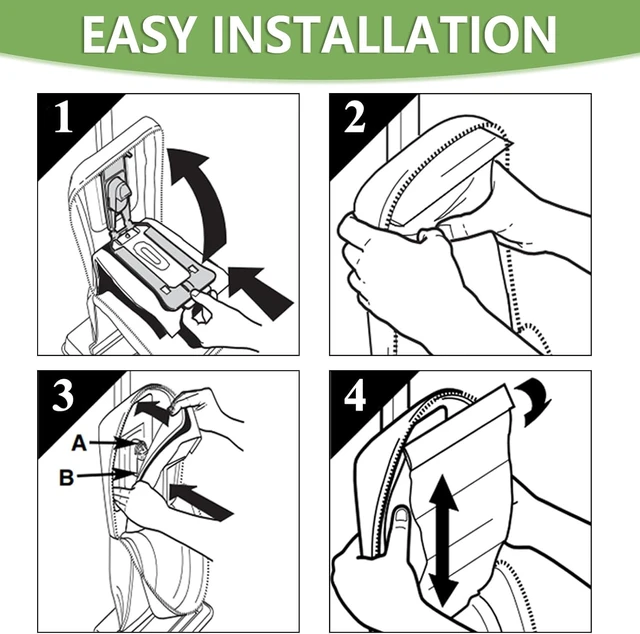 Alt view image 7 of 7 - Type CC Vacuum Bags Replacement for Oreck Commercial XL Upright Vacuum
