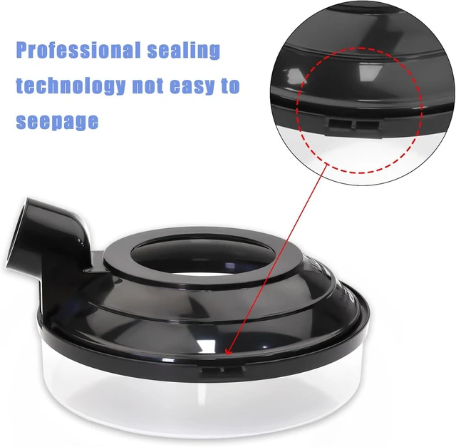 Alt view image 3 of 7 - 2 Quart Water Pan (Basin) Compatible with Rainbow Vacuum Cleaner, Replacement for RAINBOW Genuine 2 Quart Water Pan (Basin), Fits Models SE, D4, and D3