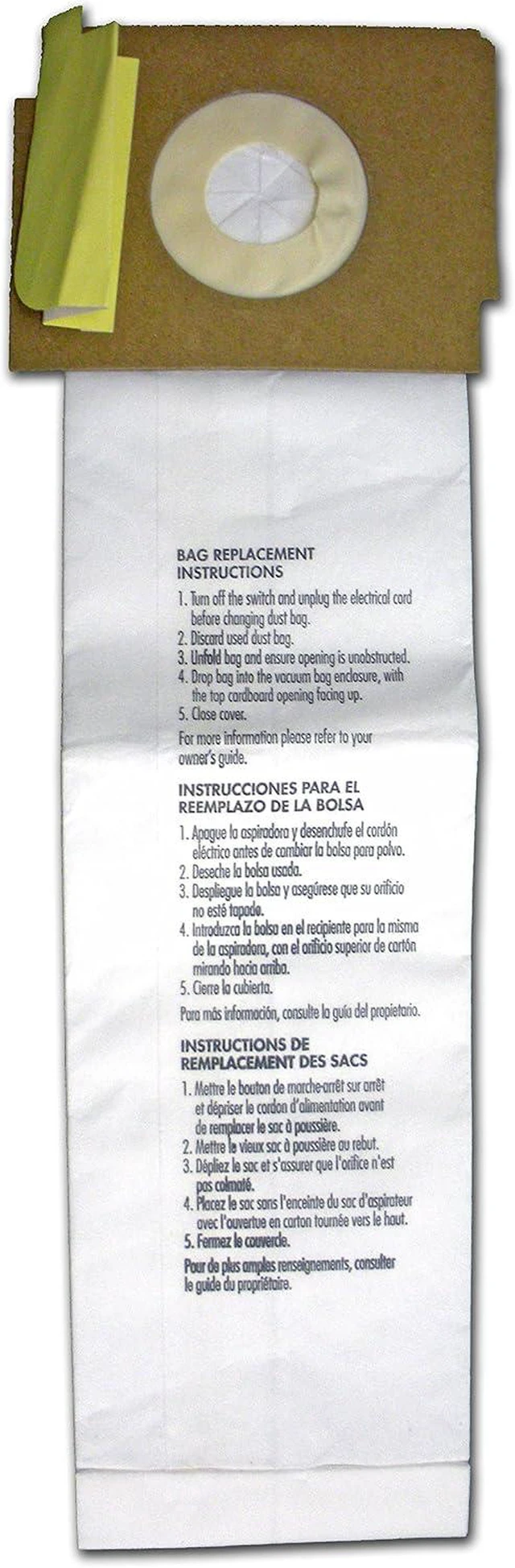 Alt view image 2 of 5 - EnviroCare Replacement Micro Filtration Vacuum Cleaner Dust Bags made to fit Sanitaire, Duralux, and Duralite Style SD 20 Pack