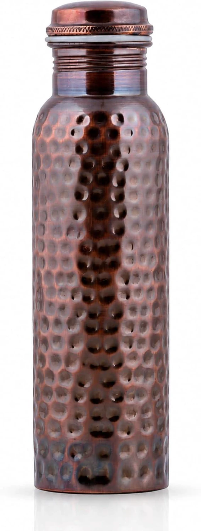 Main image of Craft Trade Antique Copper Water Bottle for Drinking & Travel, 32 oz
