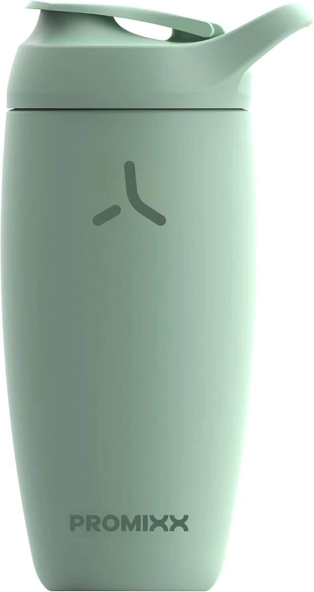 Main image of PROMIXX Pursuit Insulated Steel Shaker Bottle 18oz, Seagrass Green