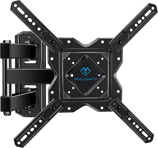 Main image of PERLESMITH Full Motion TV Wall Mount Corner for 27-60 Inch TVs