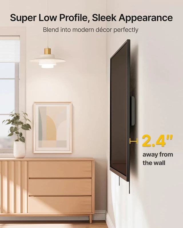 Alt view image 7 of 7 - monTEK Heavy Duty Tilting TV Wall Mount for 37-150 Inch TVs, Up to 375 lbs