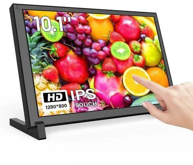 Main image of 10.1 Raspberry Pi Touch Screen, IPS FHD 1280x800 For Raspberry Pi 5/4/3/Zero