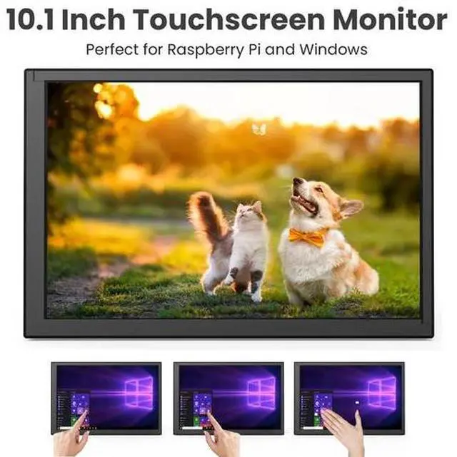 Alt view image 7 of 7 - 10.1 Raspberry Pi Touch Screen, IPS FHD 1280x800 For Raspberry Pi 5/4/3/Zero