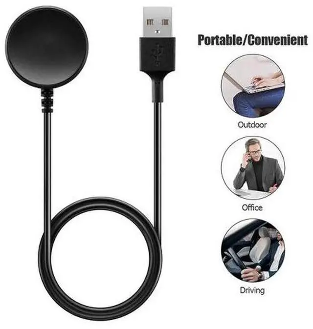 Main image of USB Charging Cable For Samsung Galaxy Watch 4 /5 /Watch 6 /Watch 3/Active 2 Dock