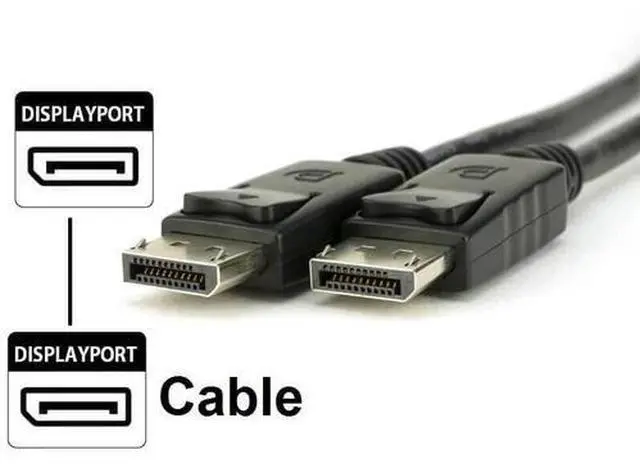 Alt view image 3 of 5 - Display Port to Display Port Cable DP to DP 4K 60Hz High Speed Video Audio 6 ft