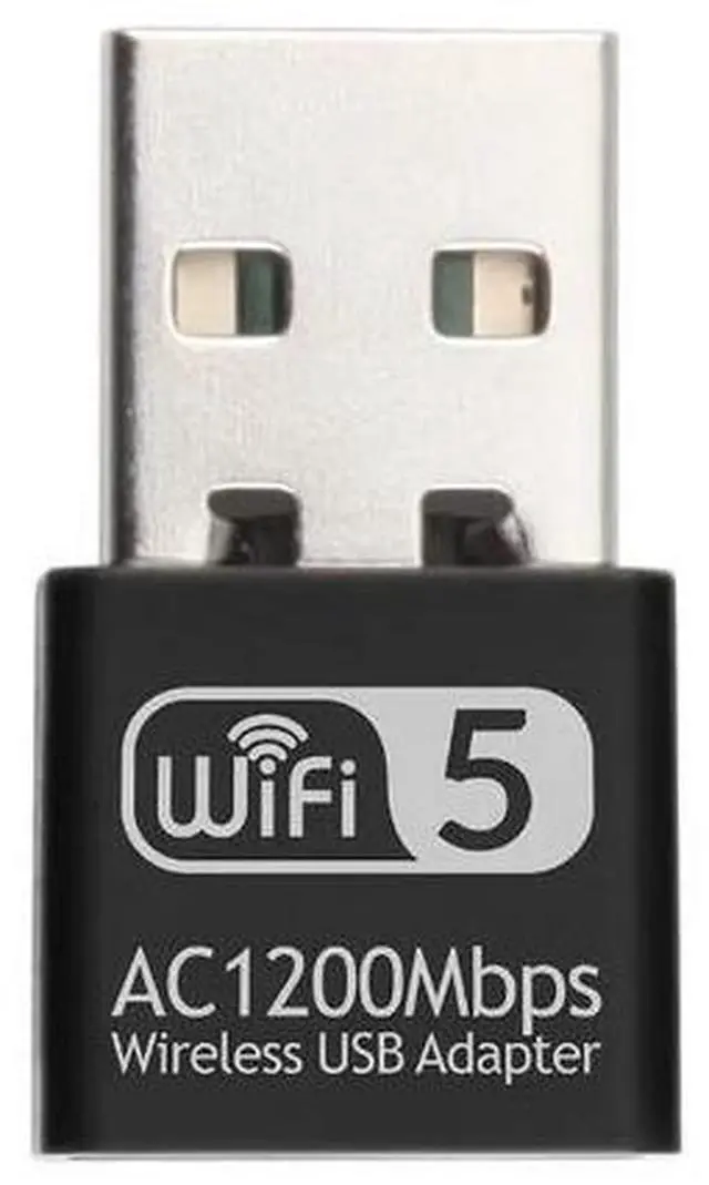 Alt view image 2 of 6 - Wireless Lan USB PC WiFi Adapter Network 802.11AC 1200Mbps Dual Band 2.4G / 5G