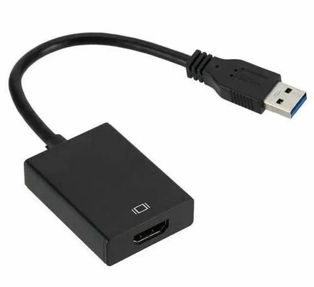 Alt view image 7 of 7 - HD 1080P USB 3.0 to HDMI Video Cable Adapter For PC Laptop HDTV LCD TV Converter