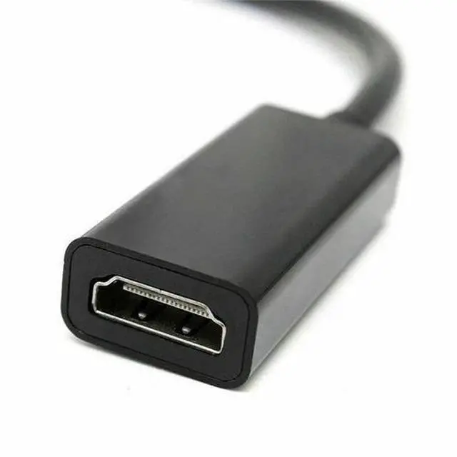 Alt view image 5 of 7 - 2X Display Port to HDMI Male Female Adapter Converter Cable DP to HDMI