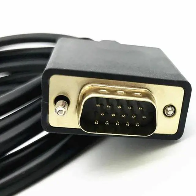 Alt view image 5 of 7 - 6 Feet Gold Plated DisplayPort DP Male to VGA Male Cable Cord For Lenovo Dell HP