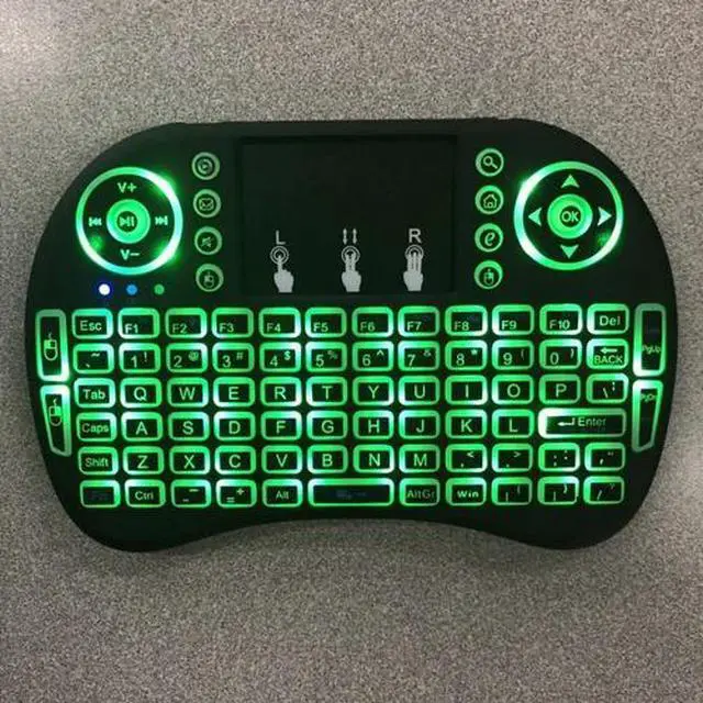 Alt view image 3 of 5 - Mini 3 Backlit i8 2.4GHz Wireless Keyboard for Respberry LG TV Box Android PC