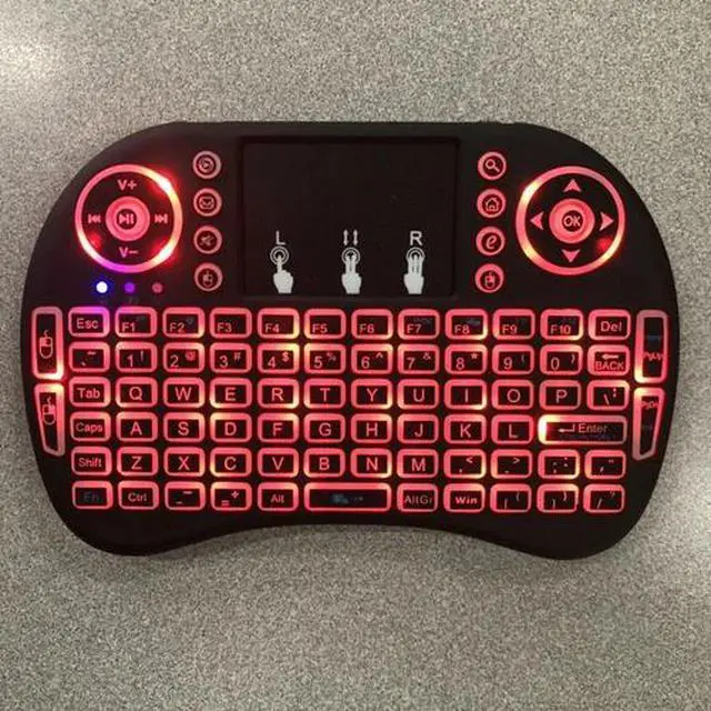 Alt view image 4 of 5 - Mini 3 Backlit i8 2.4GHz Wireless Keyboard for Respberry LG TV Box Android PC