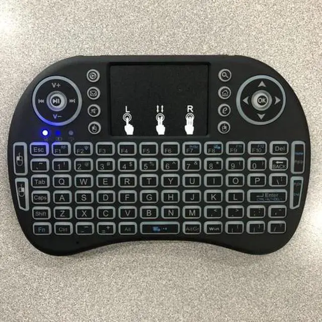 Alt view image 5 of 5 - Mini 3 Backlit i8 2.4GHz Wireless Keyboard for Respberry LG TV Box Android PC