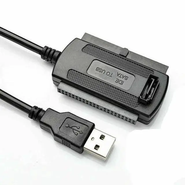Main image of New IDE SATA to USB 2.0 Adapter Converter Cable For 2.5 3.5 Inch Hard Drive HD